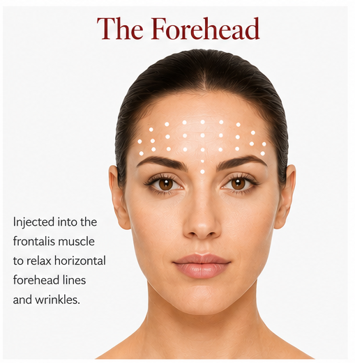 Anti-Wrinkle Injections in Hemel Hempstead: The Complete Guide 2 Forehead