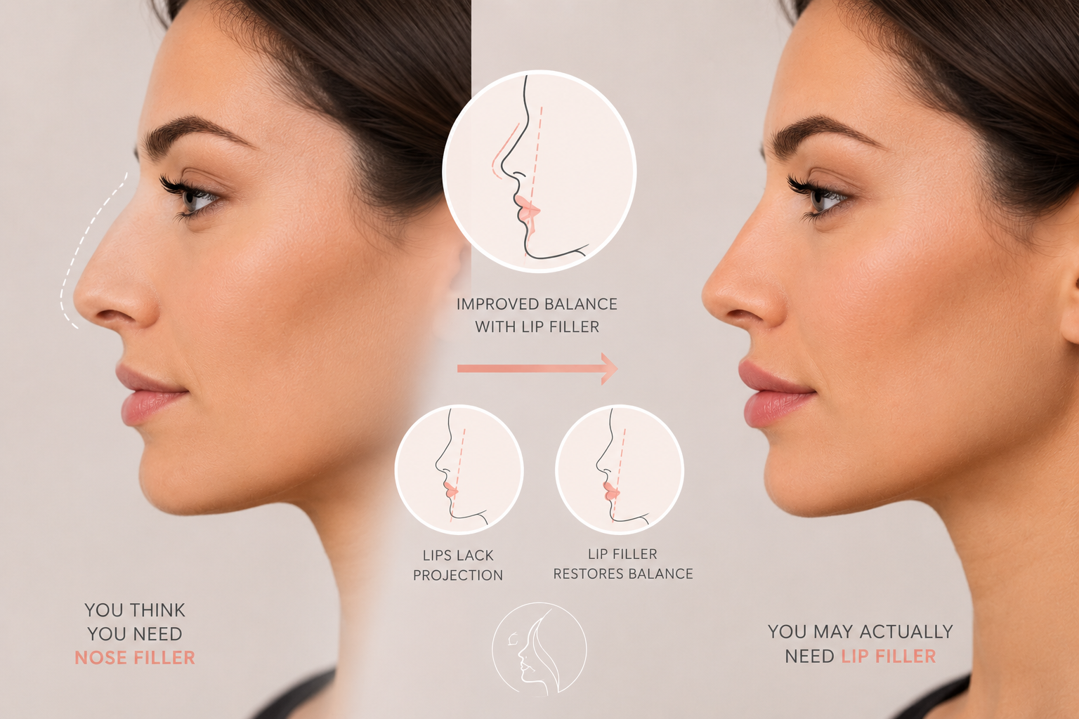You Think You Need Nose Filler. You Might Actually Need Lip Filler.